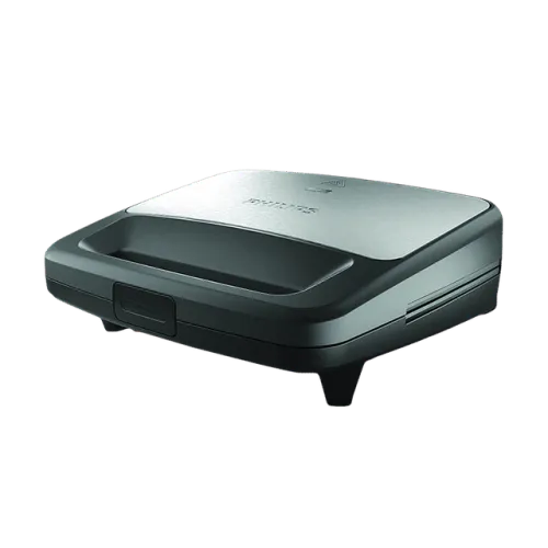 Image of PHILIPS Viva 700W Sandwich Maker (2 Slice, Black)