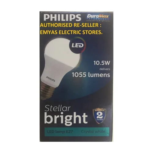 Image of Philips Base E27 10.5-Watt LED Bulb (Pack of 4)