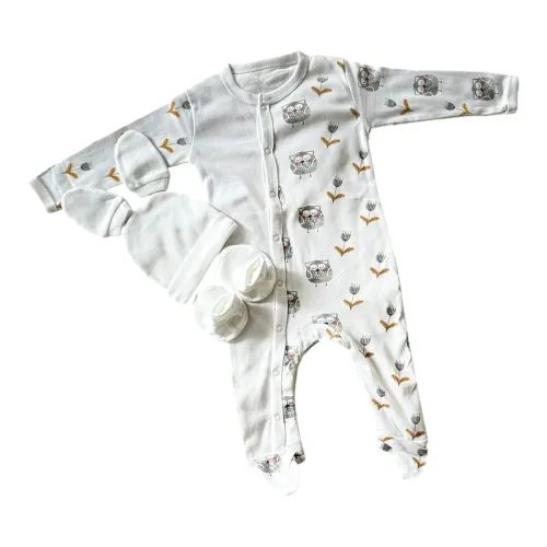 Image of Picksparrow Cotton Newborn Baby Rompers
