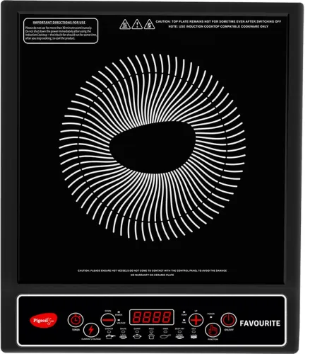 Image of Pigeon 1800 W Induction Cooktop Push Button