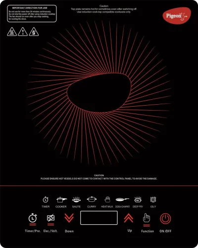 Image of Pigeon 1800 W Induction Cooktop Touch Panel