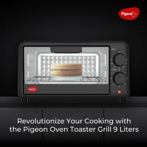 Image of Pigeon 9-Litre Oven Toaster Grill (OTG) (16239, Black)