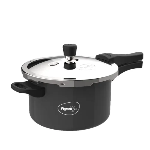 Image of Pigeon Aluminium Hard Anodised Pressure Cooker, 5L.