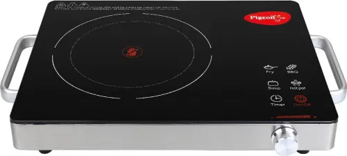 Image of Pigeon by Stovekraft 14675 2000W Radiant Cooktop with Touch Panel