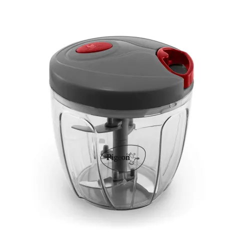 Image of Pigeon by Stovekraft Handy and Compact Chopper with 5 Blades for Effortlessly Chopping Vegetables and Fruits for Your Ki