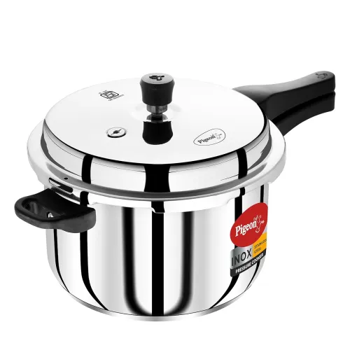 Image of Pigeon by Stovekraft Inox 6L Stainless steel cooker.