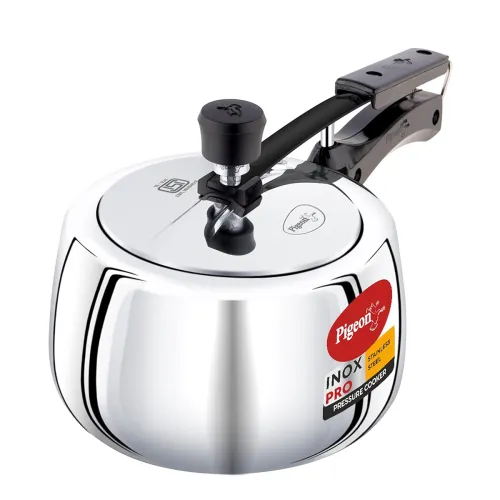 Image of Pigeon by Stovekraft Inox Pro 3L Inner Lid Stainless Steel Cooker