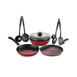 Pigeon by Stovekraft Mio Nonstick Aluminium Cookware Gift Set.