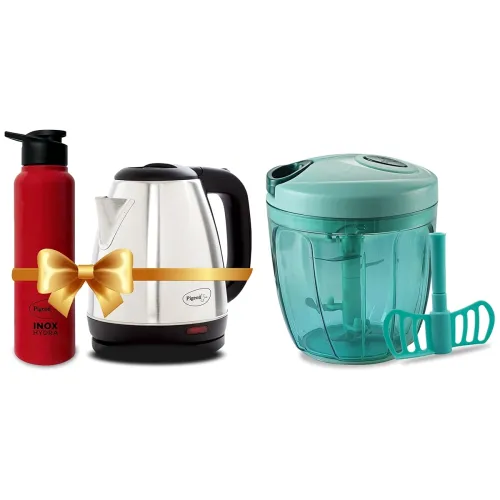 Image of Pigeon Hot Kettle 1.5L and Water Bottle Combo
