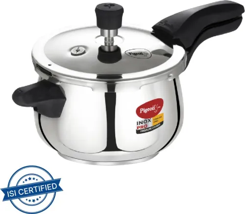 Image of Pigeon Inox Pro and 3 L Outer Lid Pressure Cooker