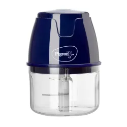 Pigeon Zoom Electric Chopper 250 ml, Portable with 3 Stainless Steel Blades