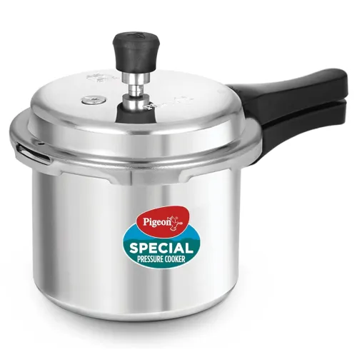 Image of Pigeon by Stovekraft 12736 Aluminium Pressure Cooker 3 litre