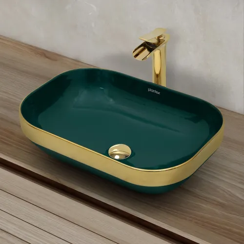 Image of Plantex Ceramic Table Top Wash Basin