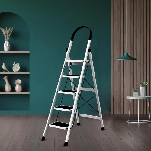 Image of Plantex Steel 5 Step Ladder