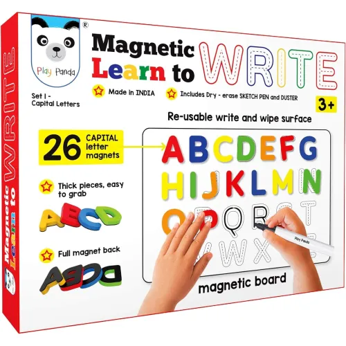Image of Play Panda Kids Magnetic Capital Letters