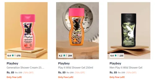 Image of Playboy Shower Gel Flat 70% Discount