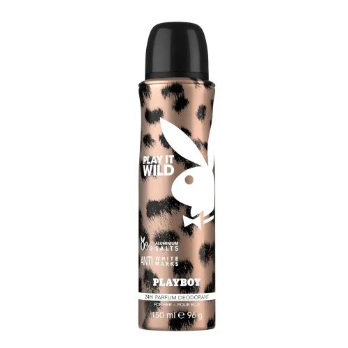 Image of PLAYBOY Wild W Women Deodorant Spray 150 ml