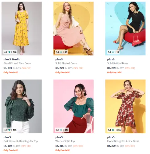 Image of plusS Brand Women's Clothing @ Up to 90% Discount