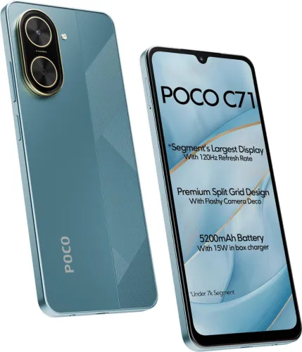 Image of POCO C71 (Cool Blue, 64 GB)  (4 GB RAM)