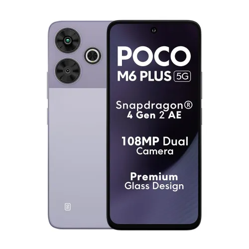 Image of POCO M6 Plus 5G Misty Lavender 8GB RAM 128GB ROM
