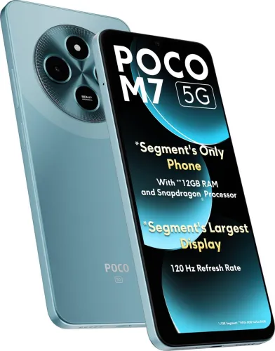 Image of POCO M7 5G (Ocean Blue, 128 GB) (6 GB RAM)
