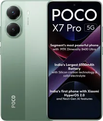 POCO X7 Pro 5G (Nebula Green, 256 GB) (8 GB RAM)
