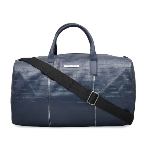 Image of Police Croco Classy PT Navy DuffleBag 
