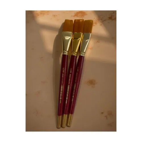 Image of polo Synthetic Hair Flat Brushes 12, po3