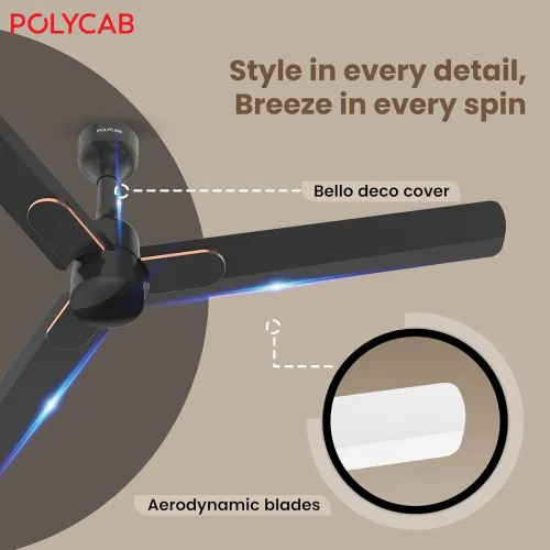 Image of Polycab Wizzy Neo DLX 1200mm BLDC fan