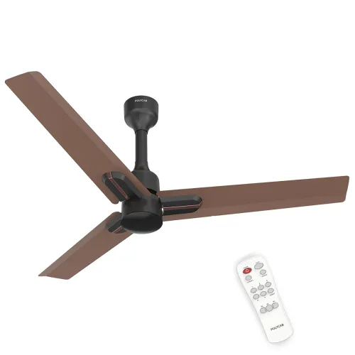 Image of Polycab Wizzy Neo 1200mm 5-Star BLDC Ceiling Fan with Remote