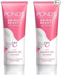 PONDS Bright Beauty Spotless Glow Facewash 200G Pack of 2