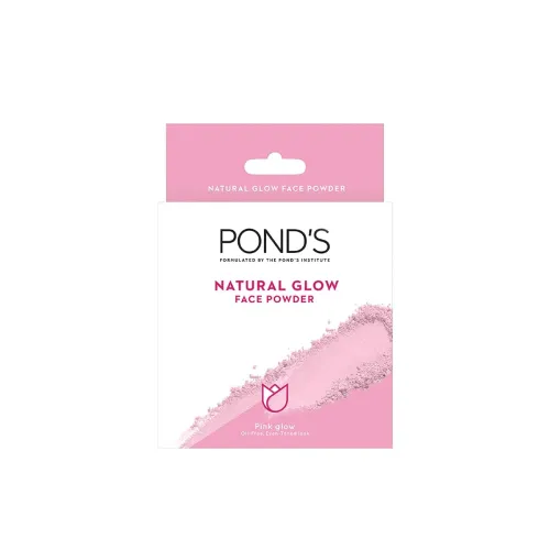 Image of POND's Natural Glow Face Matte Powder For Normal Skin, Pink Glow - 30G