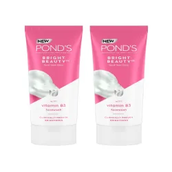 Ponds Set Of 2 Bright Beauty Spot-Less Glow Face Wash 200g Each