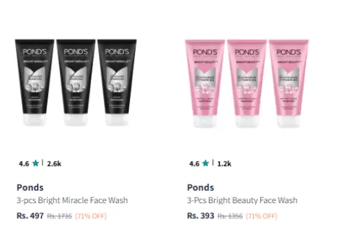 Image of Ponds Product Up to 71% Discount