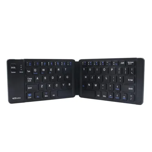 Image of Portronics Chicklet Foldable Bluetooth Keyboard – Black