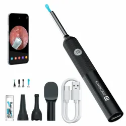 Portronics Cleansify Ear Endoscope Otoscope/Wax Cleaner with 1080p FHD Camera