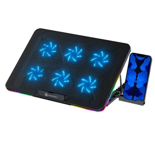 Image of Portronics My Buddy Air Cooling Pad Laptop Stand 