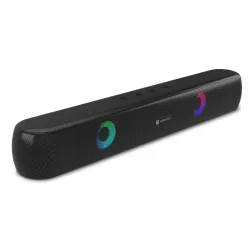 Portronics Decibel 21 10W Wireless Bluetooth Soundbar with LED Lights, TWS Function