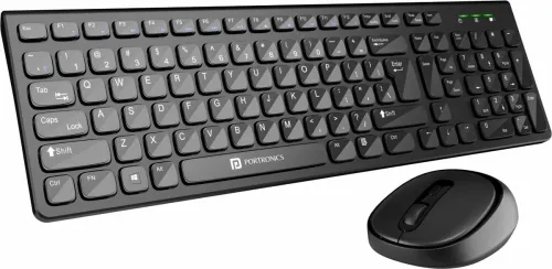 Image of Portronics Key7 Wireless Keyboard + Mouse Combo