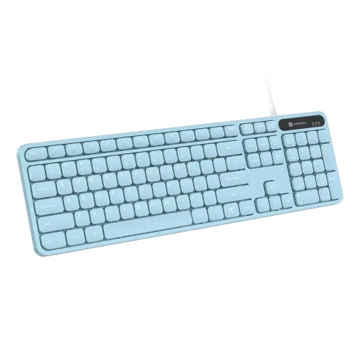 Image of Portronics Ki-Pad 3 USB Wired Keyboard with Large Keycaps, Noise-Free Typing