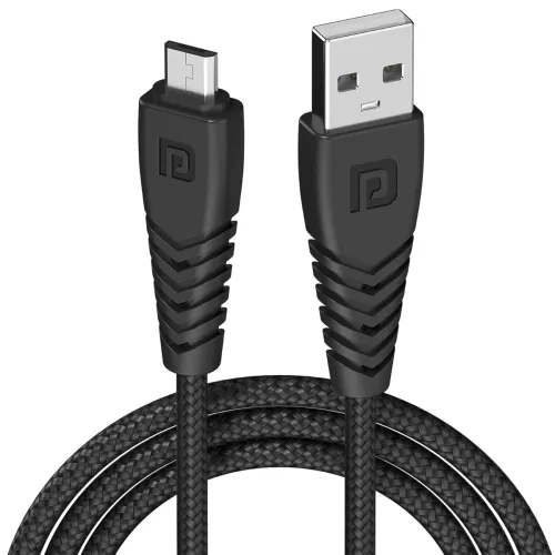 Image of Portronics Konnect B Micro USB Cables For Fast Charging & Data Sync 3.0 Amp with PVC Heads