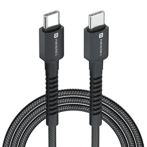 Image of Portronics Konnect X 60W Cable c to c