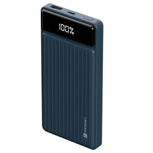 Image of Portronics Luxcell B 10K 10000 mAh 22.5W Fast Charging Power Bank.