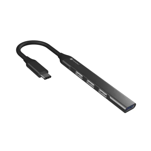 Image of Portronics Mport 31C USB C Hub (4-in-1), Type C Multiport Adapter with 1 x USB 3.0 & 3 x USB 2.0 Ports,