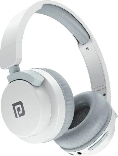 Image of Portronics Muffs M2 Wireless Bluetooth & Wired (White, On the Ear)