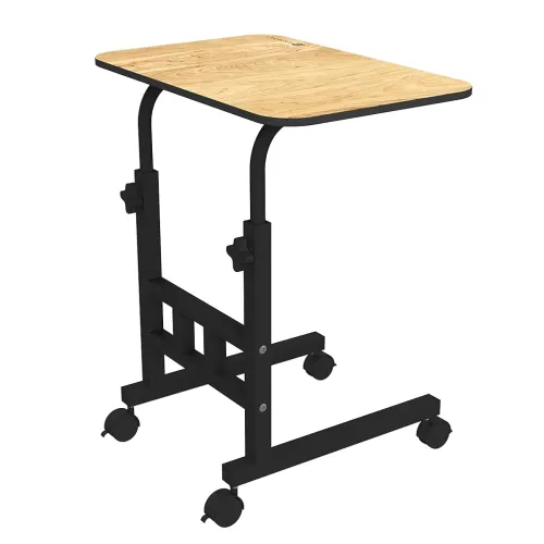 Image of Portronics My Buddy D Wood Multipurpose Movable & Adjustable Table.