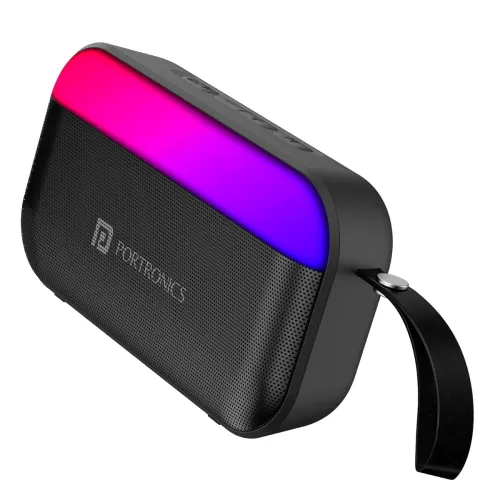 Image of Portronics Plugs 2 8W Portable Bluetooth Speaker with Inbuilt Mic.