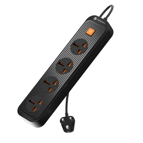 Image of Portronics Power Plate 12 Extension Board with 4 Universal Sockets