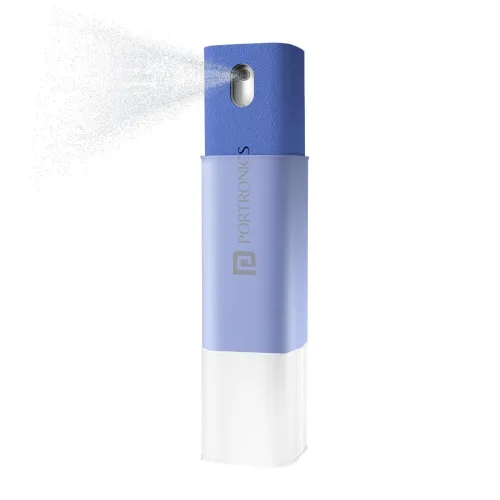Image of Portronics Swipe 2 Screen Cleaner & Duster with Refillable Spray Bottle