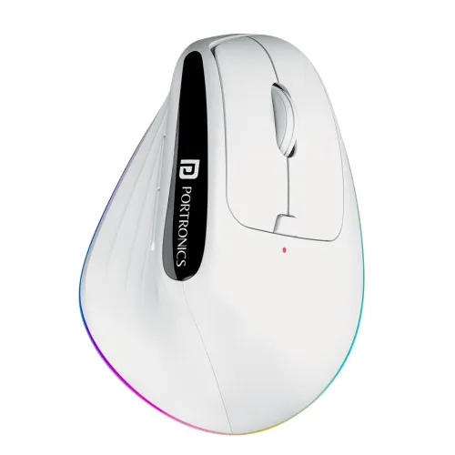 Image of Portronics Toad Ergo 3 Ergonomic Wireless Mouse 